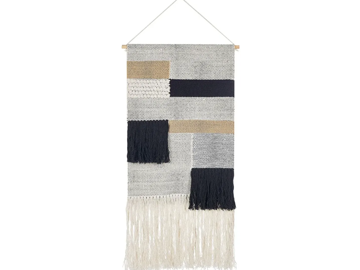 Vægophæng i stof HANGU Bomuld 114 cm Beige