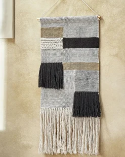 Vægophæng i stof HANGU Bomuld 114 cm Beige
