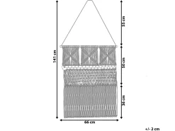 Vægophæng i stof KALADY Bomuld 141 cm Beige