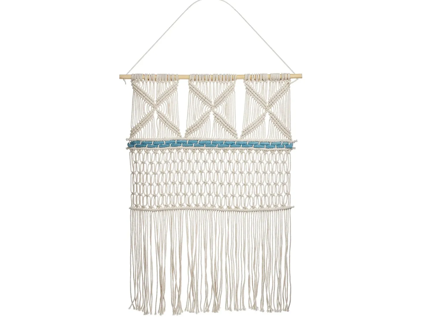 Vægophæng i stof KALADY Bomuld 141 cm Beige