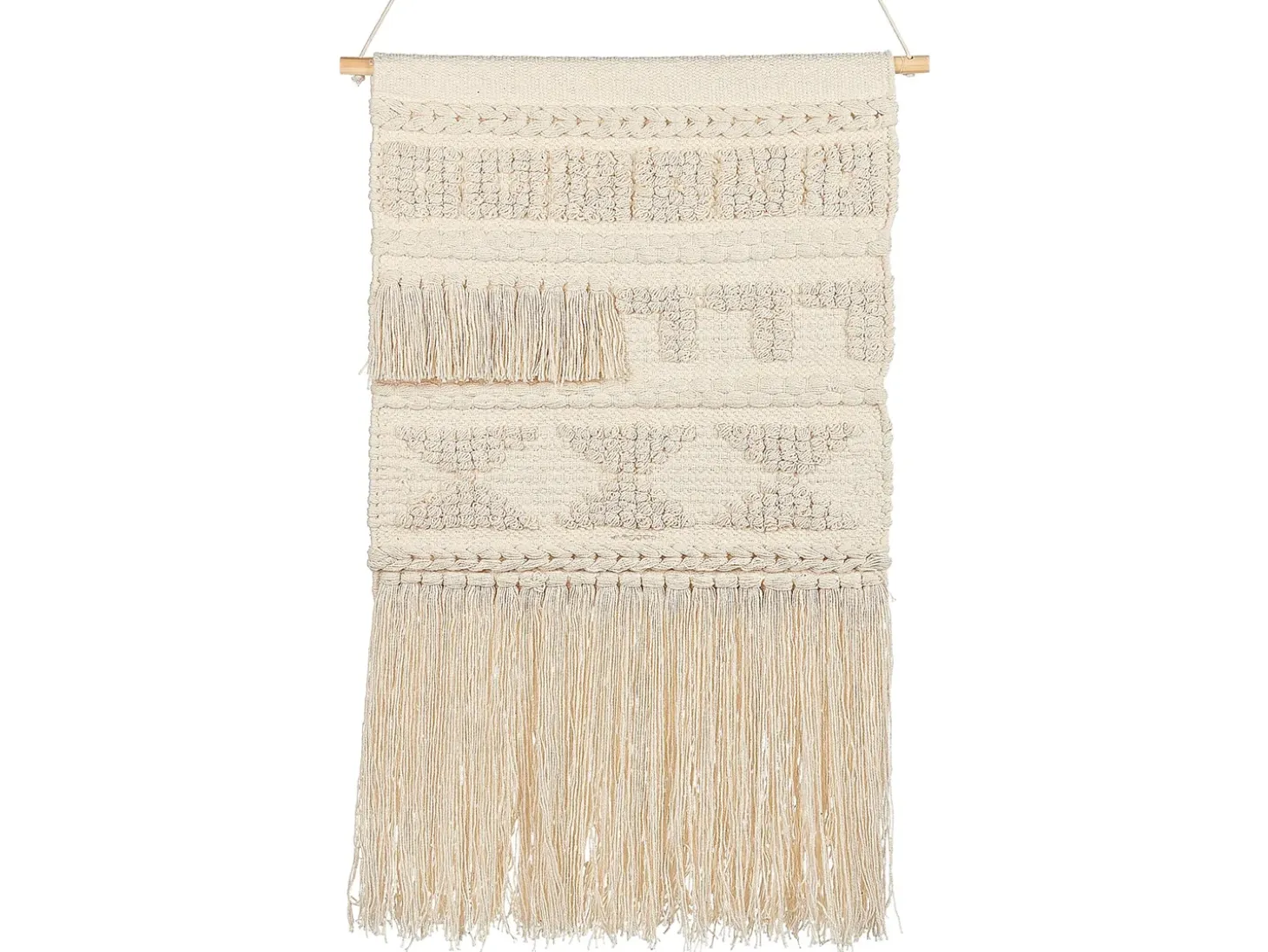 Vægophæng i stof KAMOKE Bomuld 103 cm Beige