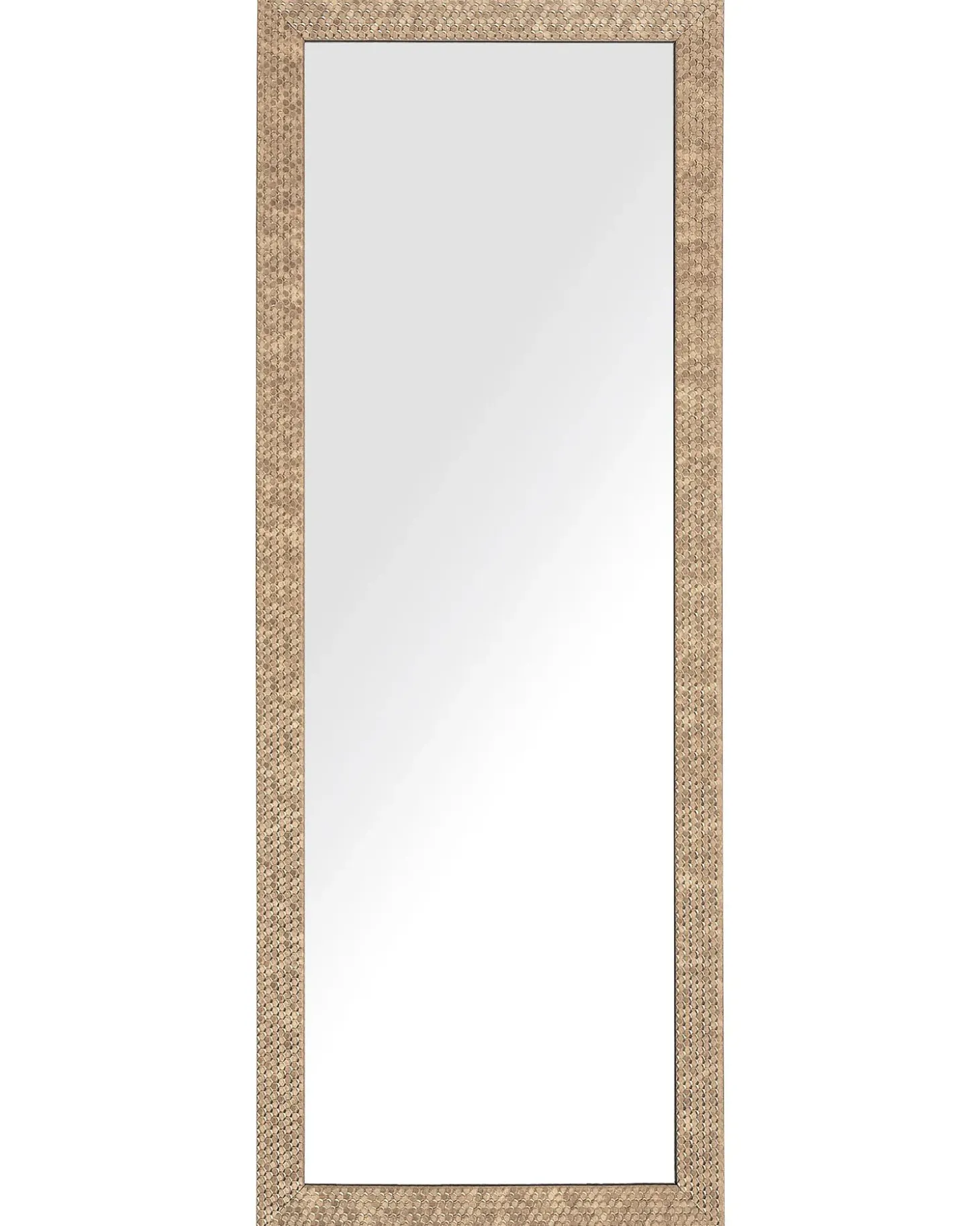 Vægspejl AJACCIO 50 cm 130 cm Messing
