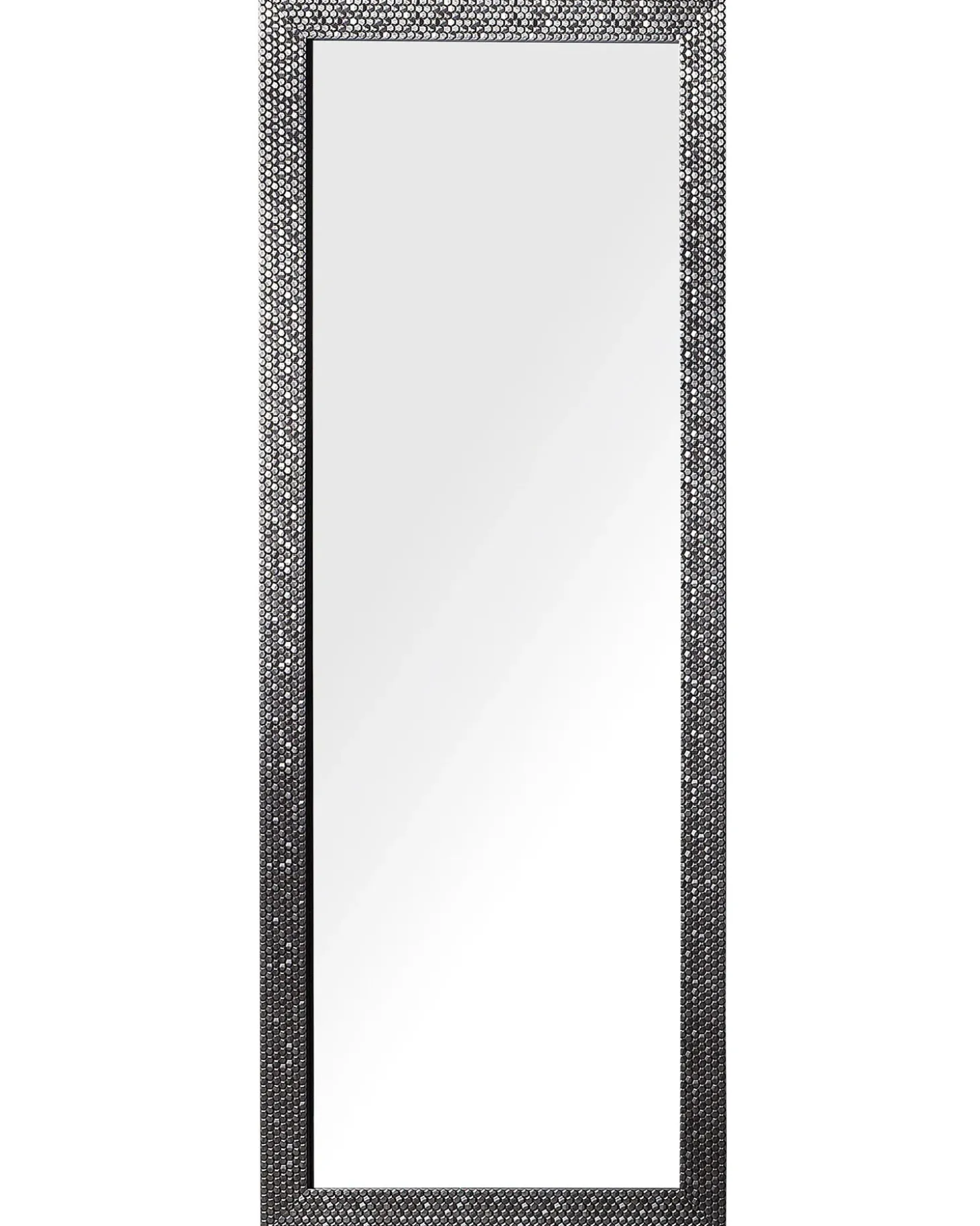 Vægspejl AJACCIO 50 cm 130 cm Sølv