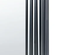 Vægspejl AJAIN 45 cm 146 cm Metal Sort