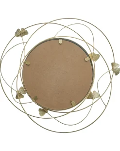 Vægspejl ANGLET 46 cm 49 cm Metal Guld