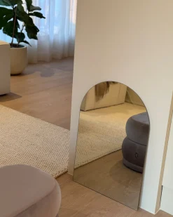 Vægspejl ANNECY 50 cm 75 cm Sølv