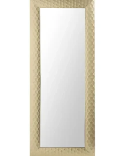 Vægspejl ANTIBES 50 cm 130 cm Guld