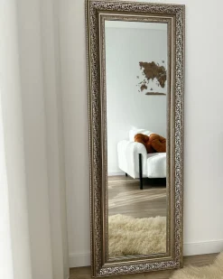 Vægspejl ASPEN 51 cm 141 cm Guld