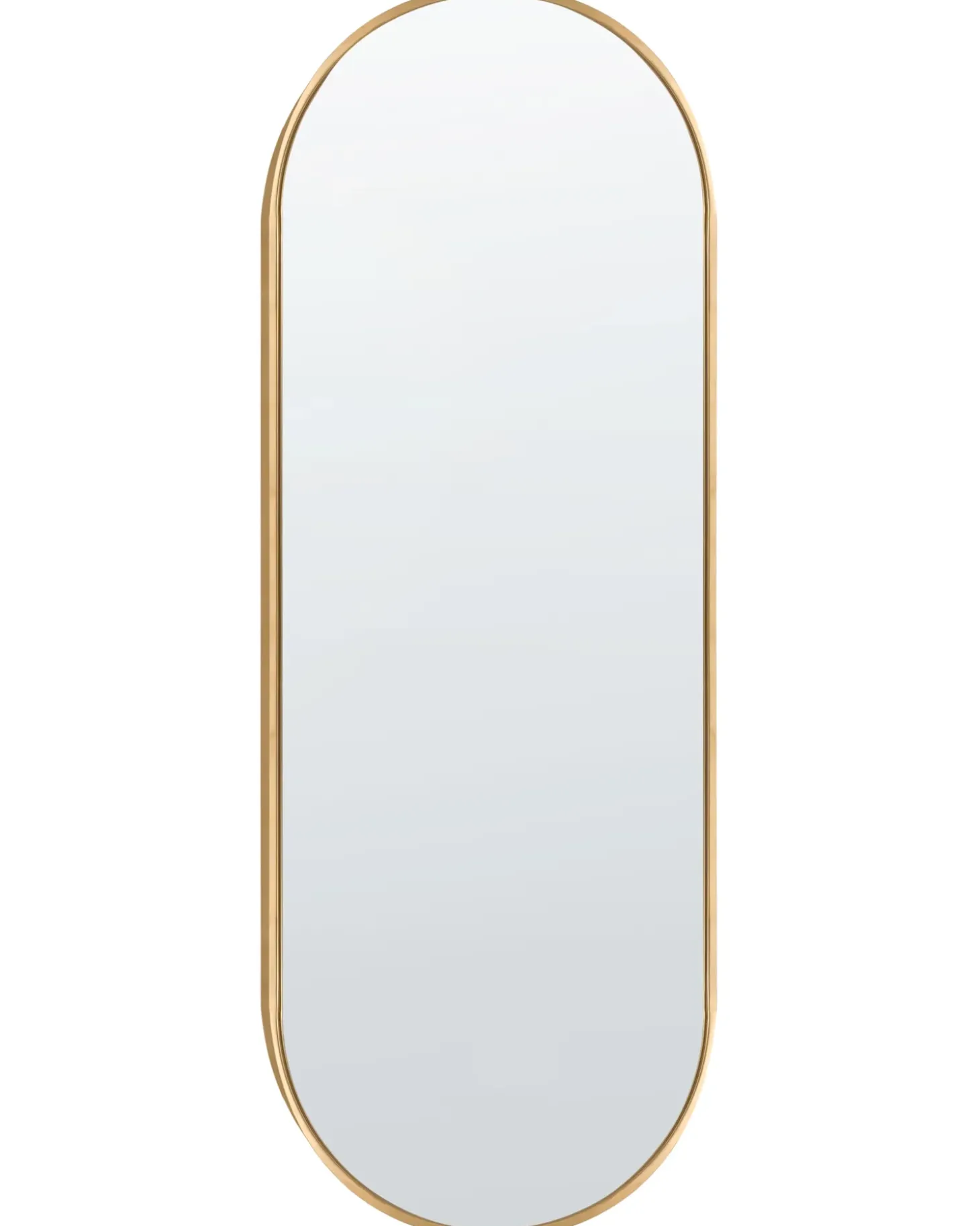 Vægspejl AZEVILLE 46 cm 122 cm Metal Guld