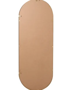 Vægspejl AZEVILLE 46 cm 122 cm Metal Guld