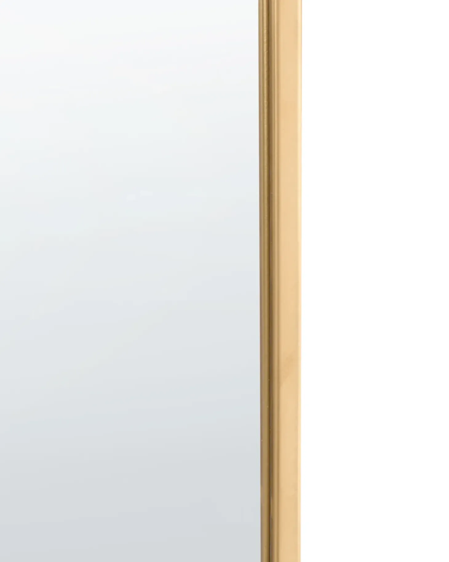 Vægspejl AZEVILLE 46 cm 122 cm Metal Guld