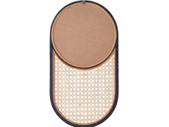 Vægspejl BALEAL 30 cm 56 cm Rattan Naturlig