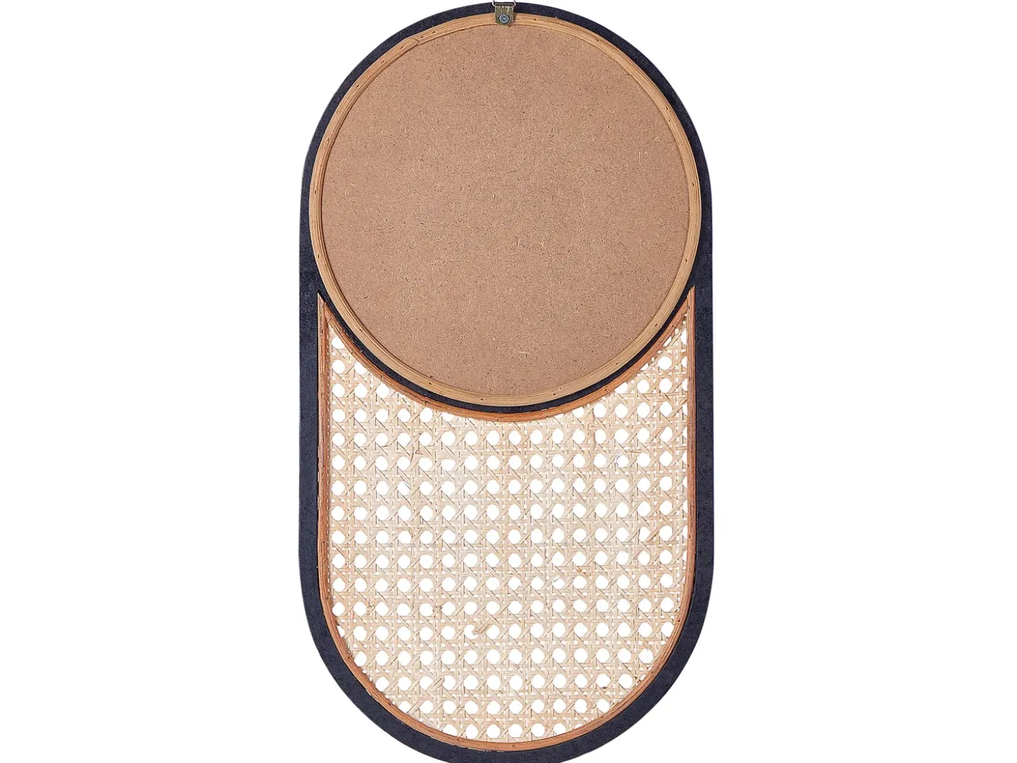 Vægspejl BALEAL 30 cm 56 cm Rattan Naturlig