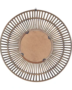 Vægspejl BLASITO 66 cm 66 cm Bambus Brun
