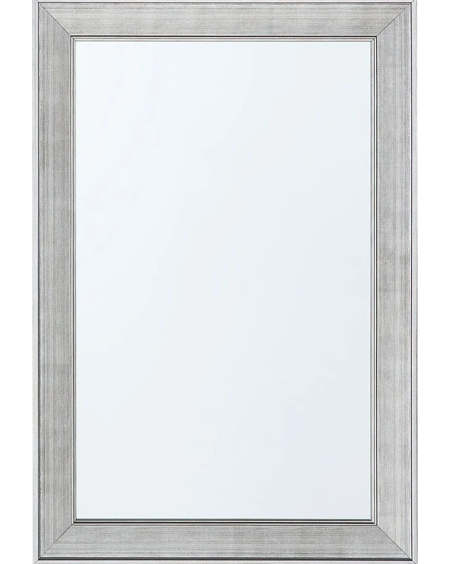 Vægspejl BUBRY 61 cm 91 cm Sølv