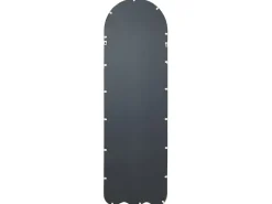 Vægspejl BUSSY 45 cm 145 cm Metal Cremehvid