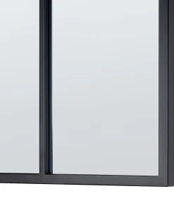 Vægspejl CAMON 38 cm 132 cm Metal Sort