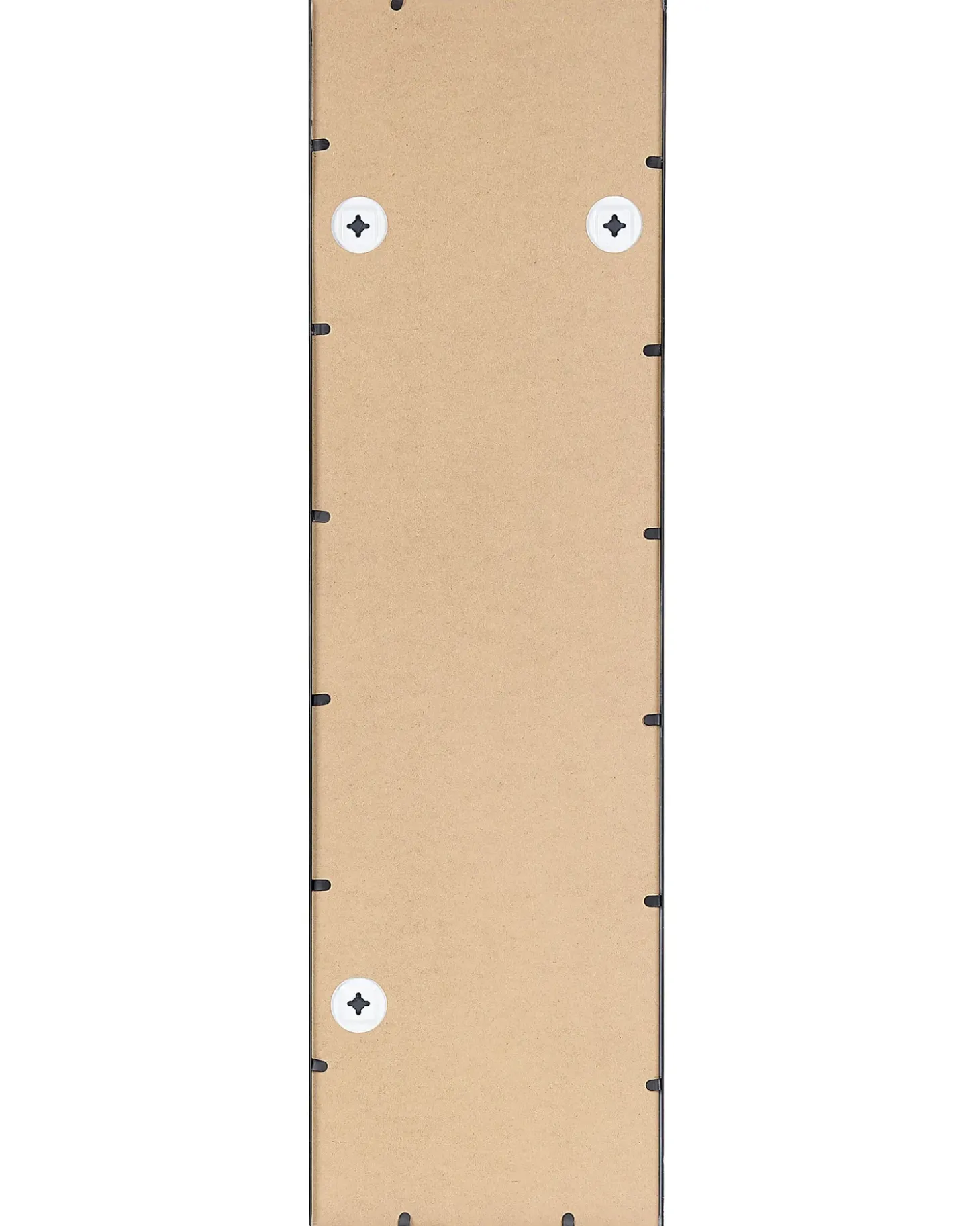 Vægspejl CAMON 38 cm 132 cm Metal Sort