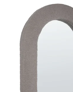 Vægspejl CERVON 60 cm 120 cm Boucle Brungrå