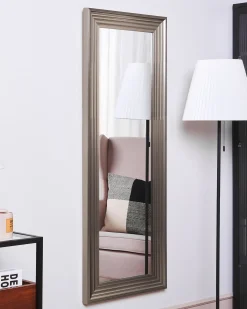 Vægspejl CHATAIN 50 cm 130 cm Sølv