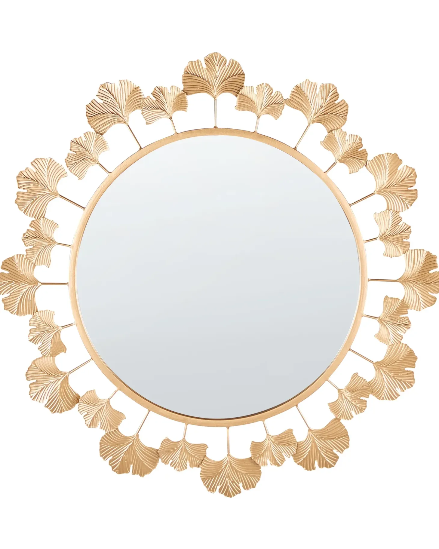 Vægspejl CODOLET 60 cm 60 cm Metal Guld