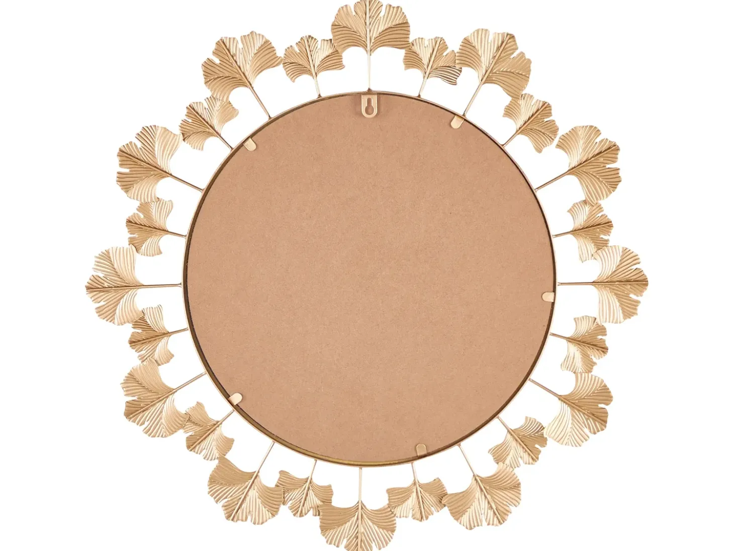 Vægspejl CODOLET 60 cm 60 cm Metal Guld