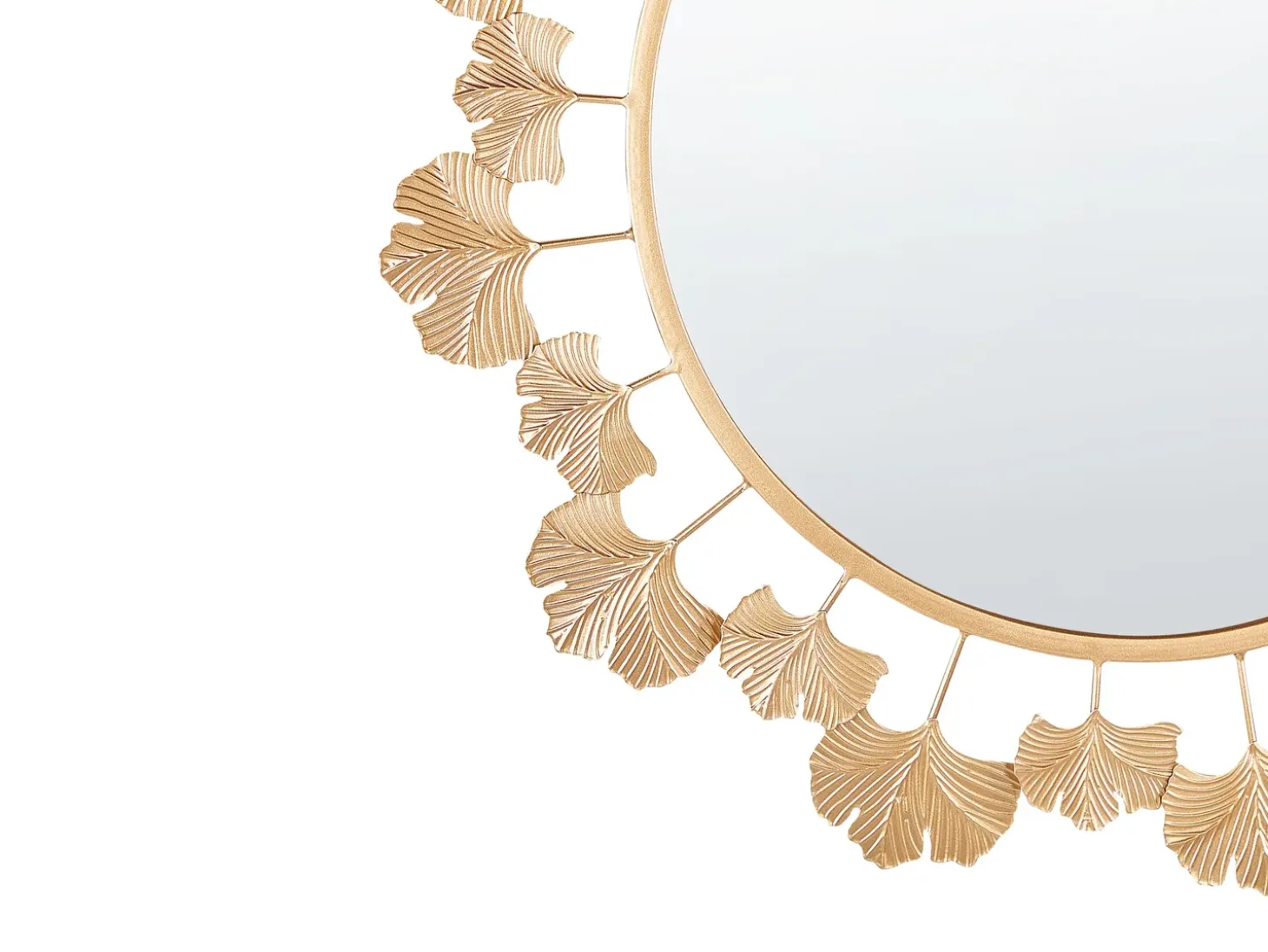 Vægspejl CODOLET 60 cm 60 cm Metal Guld