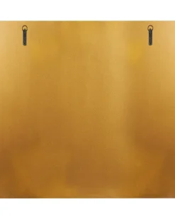 Vægspejl COOLE 80 cm 80 cm Guld