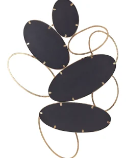 Vægspejl DECIZE 113 cm 77 cm Metal Guld