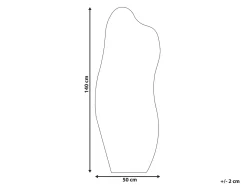 Vægspejl ESTANG 50 cm 140 cm Sølv