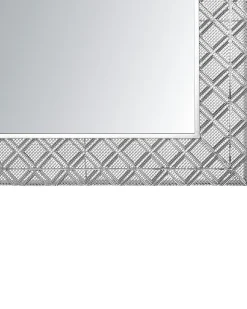 Vægspejl EVETTES 80 cm 80 cm Metal Sølv