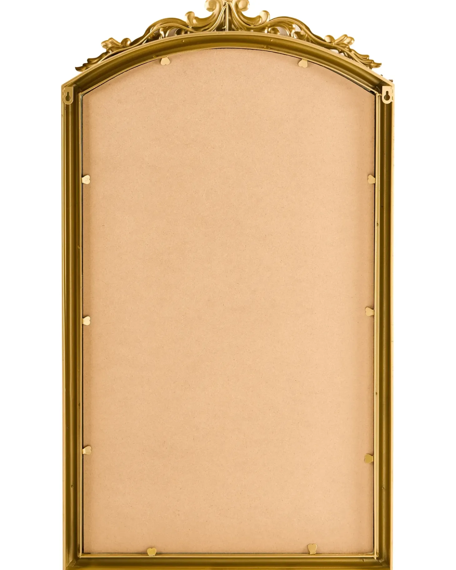 Vægspejl GORGES 55 cm 96 cm Metal Guld