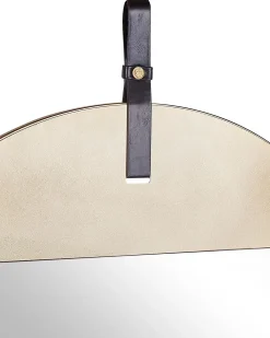 Vægspejl GURS 60 cm 60 cm Metal Guld
