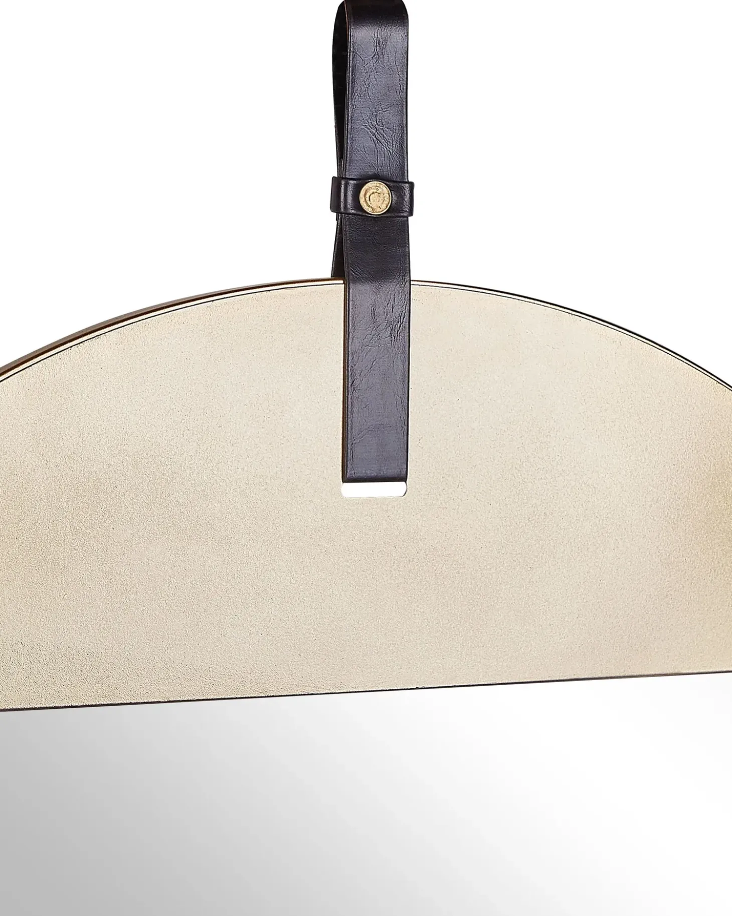 Vægspejl GURS 60 cm 60 cm Metal Guld