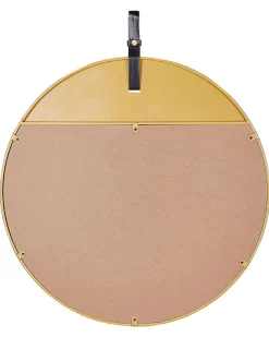 Vægspejl GURS 60 cm 60 cm Metal Guld