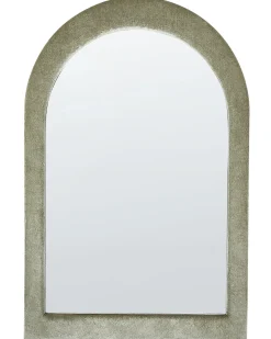 Vægspejl HURIEL 60 cm 90 cm Velour Olivengrøn