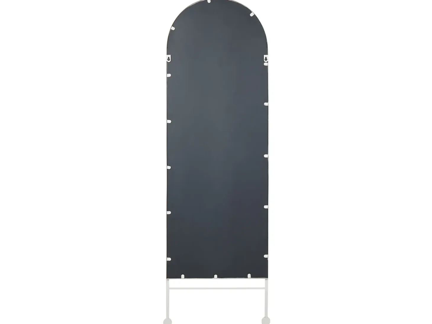 Vægspejl JARNAGES 45 cm 145 cm Metal Hvid