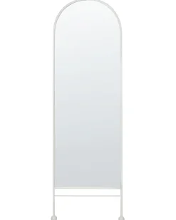 Vægspejl JARNAGES 45 cm 145 cm Metal Hvid