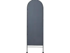 Vægspejl JARNAGES 45 cm 145 cm Metal Sort