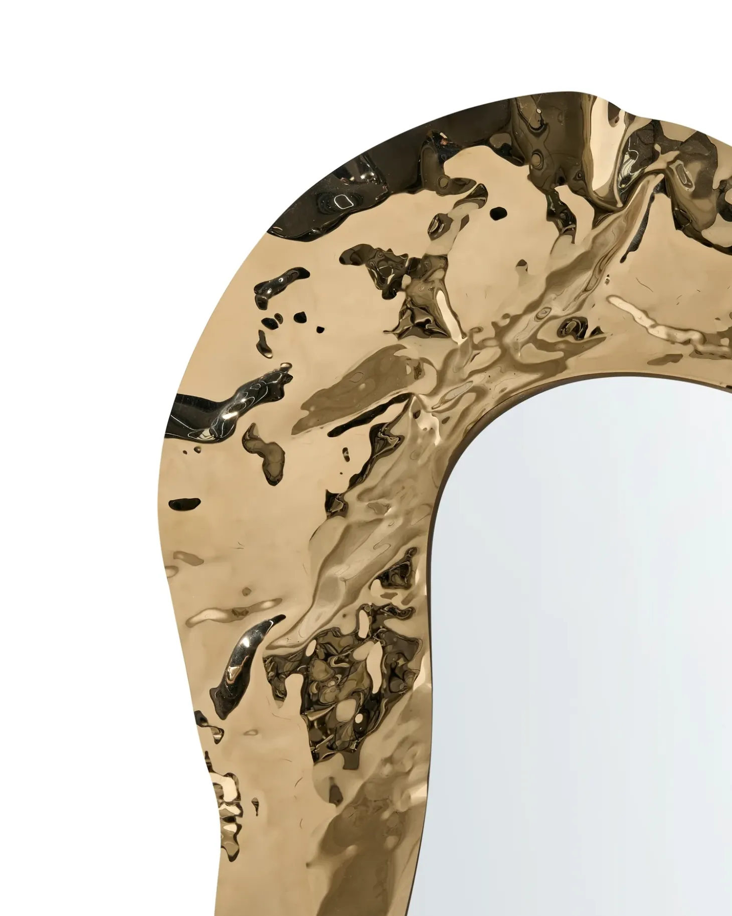 Vægspejl JOSSIGNY 52 cm 79 cm Guld