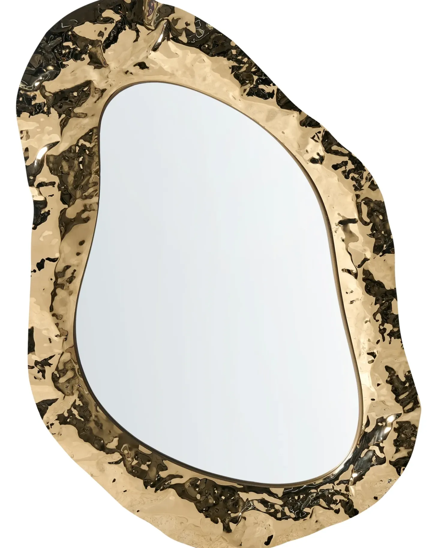 Vægspejl JOSSIGNY 52 cm 79 cm Guld