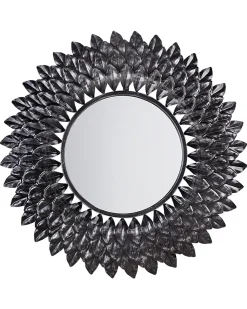 Vægspejl LARRAU 70 cm 70 cm Metal Sølv