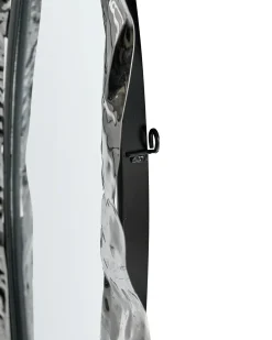 Vægspejl LOGNES 56 cm 95 cm Sort