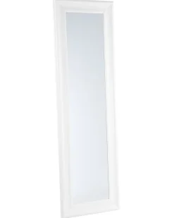 Vægspejl LUNEL 51 cm 141 cm Hvid