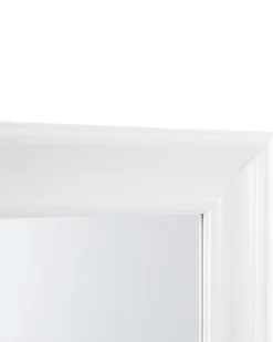 Vægspejl LUNEL 51 cm 141 cm Hvid