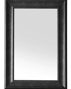 Vægspejl LUNEL 60 cm 90 cm Sort