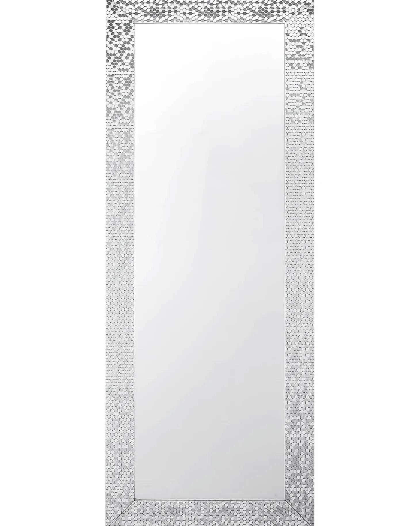 Vægspejl MARANS 50 cm 130 cm Sølv