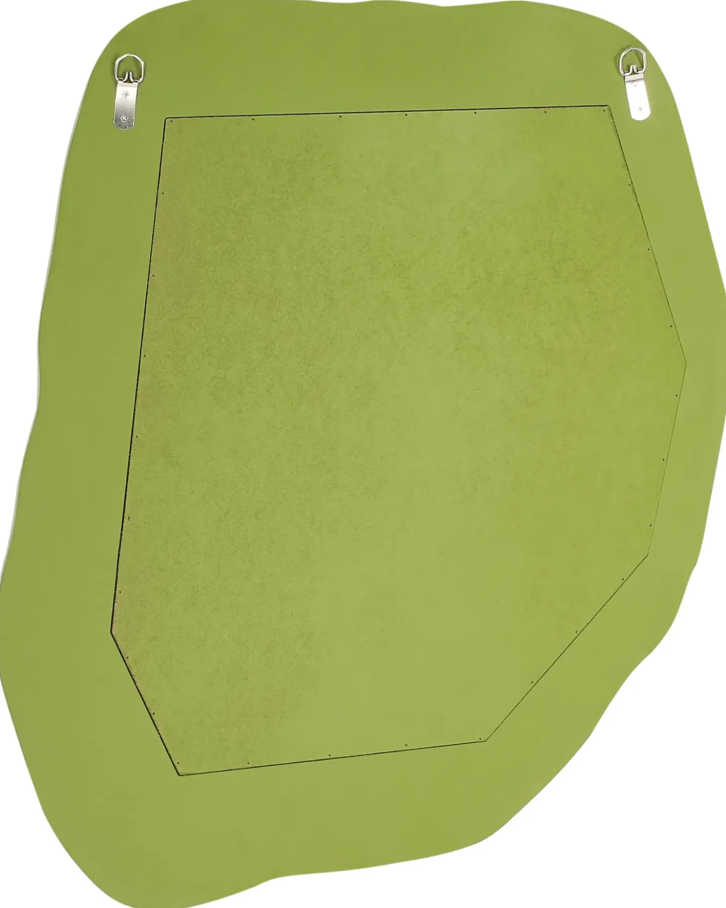 Vægspejl MARTYRE 57 cm 74 cm Grøn