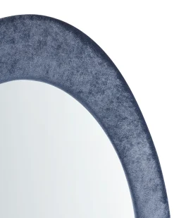 Vægspejl MASSAY 53 cm 90 cm Velour Mørkeblå