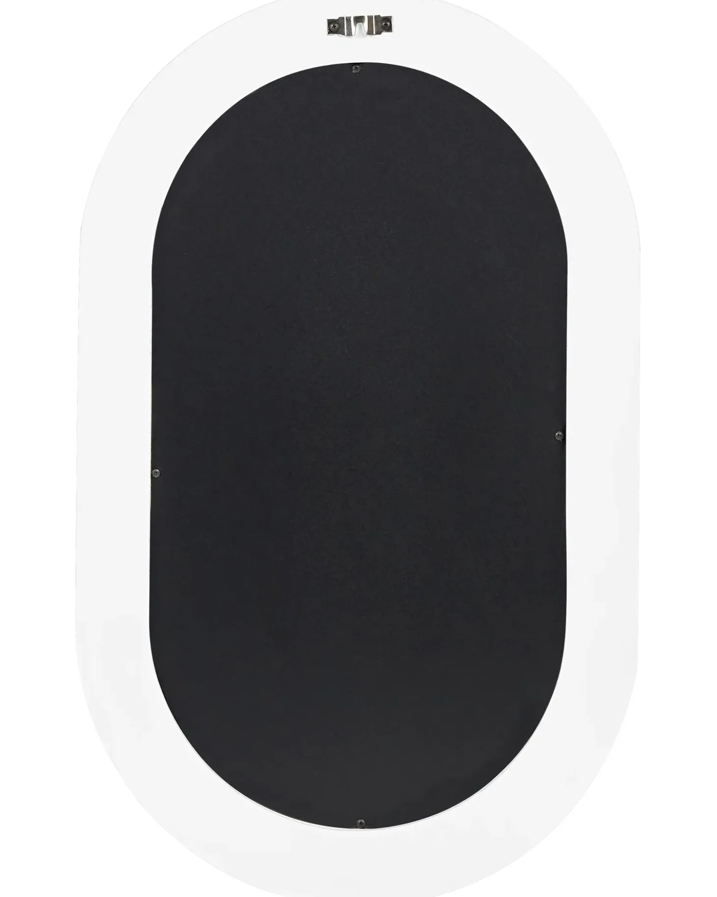 Vægspejl MASSILLY 43 cm 69 cm Hvid